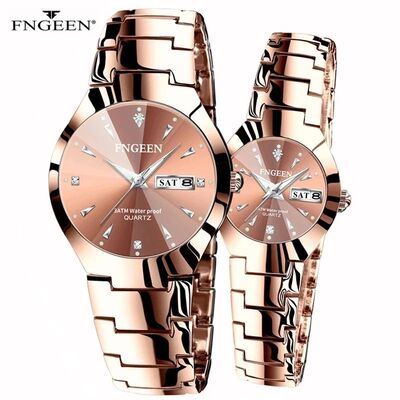 2023 FNGEEN 5808 Relogio Feminino Couple Watch Men Quartz wa