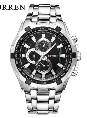 CURREN 8023 Quartz Watch Men Waterproof Sport Military Watch