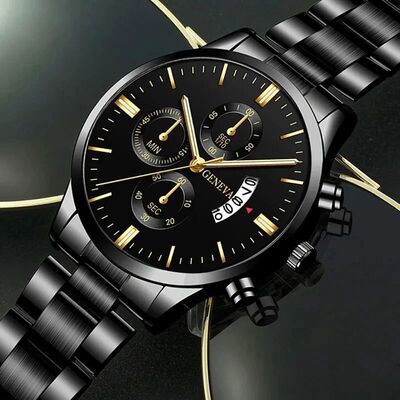 New Fashion Mens Sports Watches Luxury Calendar Quartz Wrist