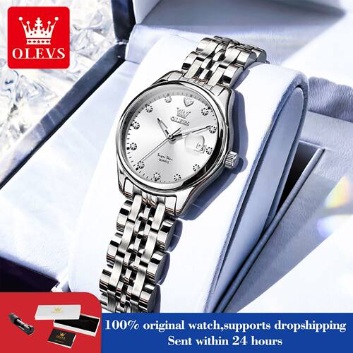 OLEVS 5649 Woman Watch 30M Waterproof Date Quartz Watch For