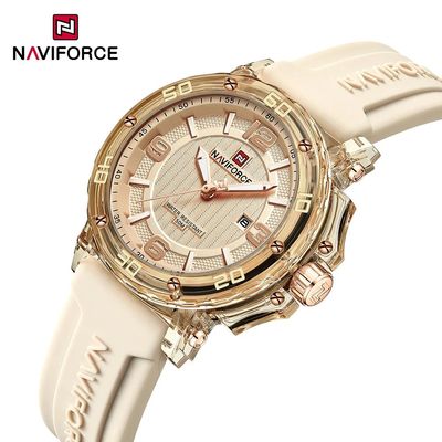 NAVIFORCE Fashion Ladies Quartz Watch Luminous Waterproof Si