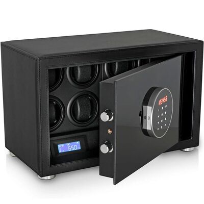 Automatic Watch Winder Safe Box Luxury Carbon Fiber Watch Wi