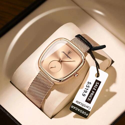 POEDAGAR Luxury Fashion Elegant Ladies Watch Waterproof Watc