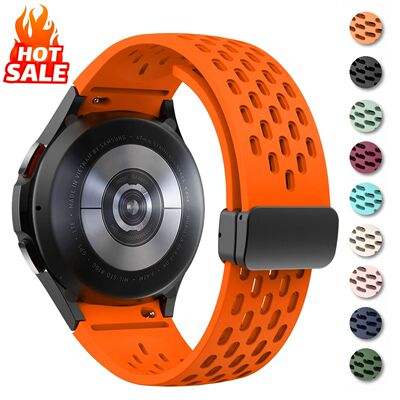 Silicone Strap for Samsung Galaxy Watch 7 6 5 4 40mm 44mm 5