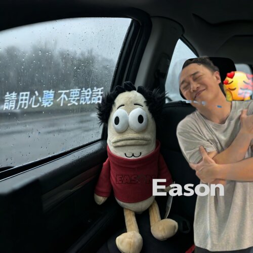 陈奕迅Eason抽象毛绒丑萌小公仔