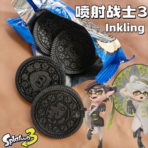 Inkling鱿鱼人物料Splatoon3周边