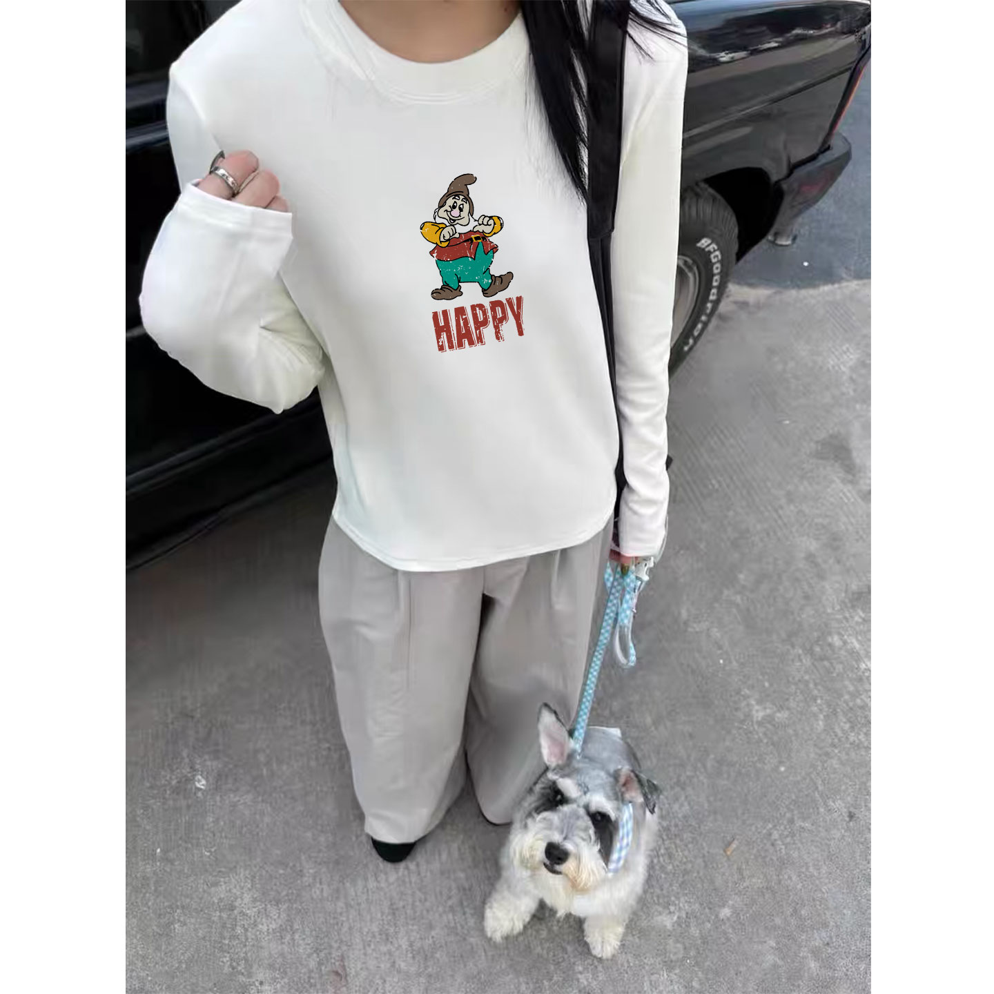 超好看冬装可外穿加绒内搭打底衫女2025新款早秋纯棉长袖t恤上衣