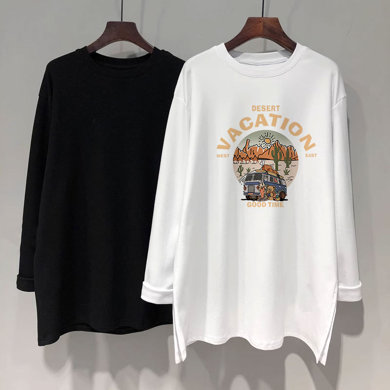 春秋季新款长袖t恤打底衫女内搭