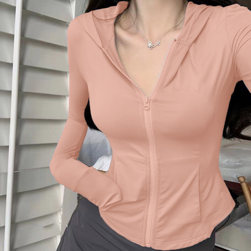 连帽防晒服女夏季宽松显瘦外套