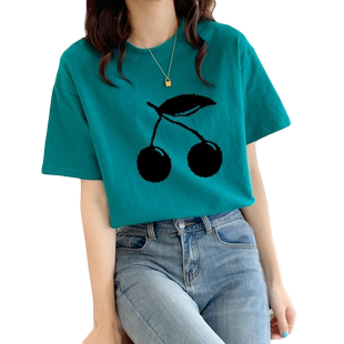 纯棉短袖t恤2026早春新款欧货女装夏季时尚洋气高端别致小衫上衣