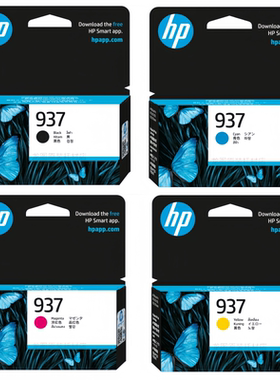 原装惠普937墨盒黑色 HP Officejet Pro9110 9120 9130 9720 9730