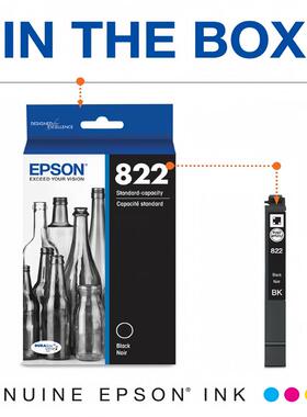 原装 爱普生822-I 822XL墨盒 EPSON WF3820 WF4820 WF4830 WF4834