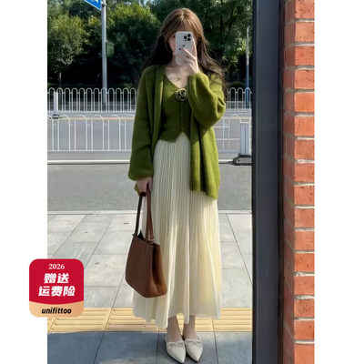 2026春季新款裙子三件套