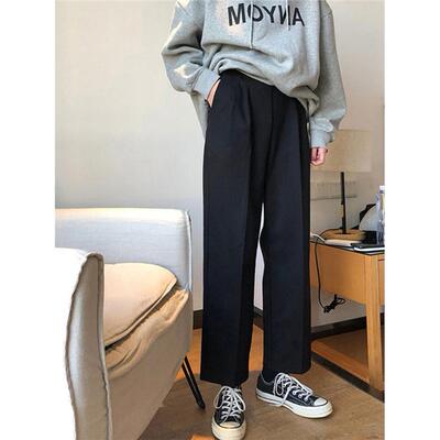 西装阔腿裤女士春季和秋