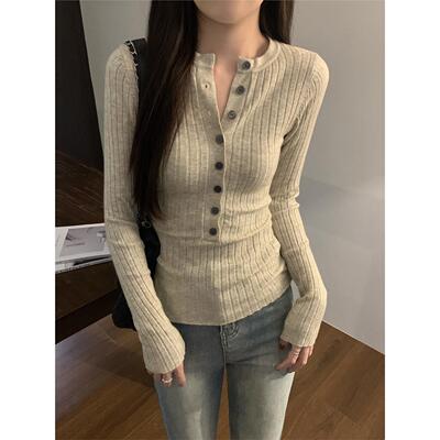 法式别致秋冬韩版修身气