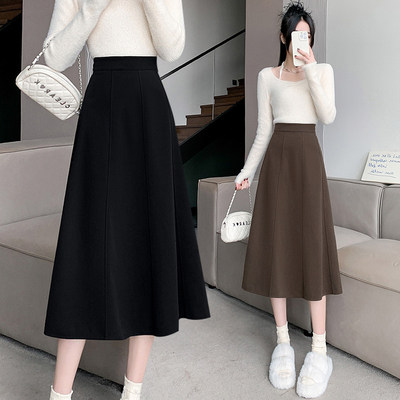 半裙半身裙女秋冬裙子202