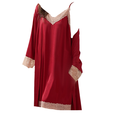 冰丝情侣女士家居服睡衣