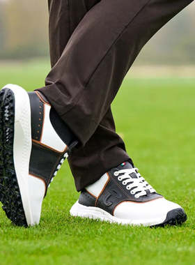 代购DUCA DEL COSMA Positano Men's Golf男子轻质无钉高尔夫球鞋