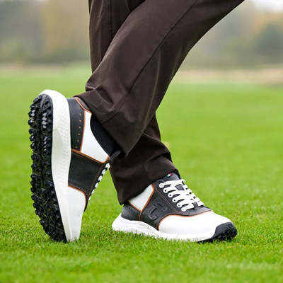 代购DUCA DEL COSMA Positano Men's Golf男子轻质无钉高尔夫球鞋