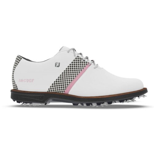 定制Footjoy Premiere Series Traditional女防水有钉高尔夫球鞋