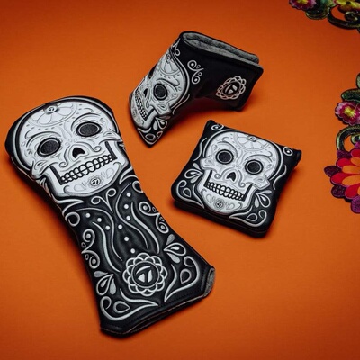 Taylormade高尔夫球杆套Día de los Muertos Blade Headcover