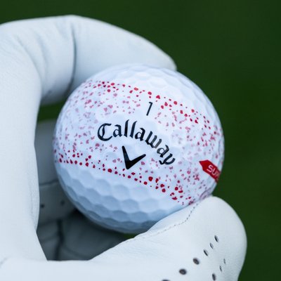 代购CALLAWAY高尔夫球新款Supersoft Splatter Golf Balls