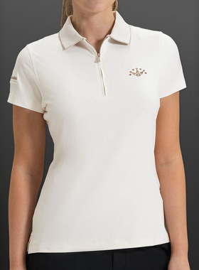 Scotty Cameron高尔夫短袖衫女Polo时尚新款7 Point Crown Zip