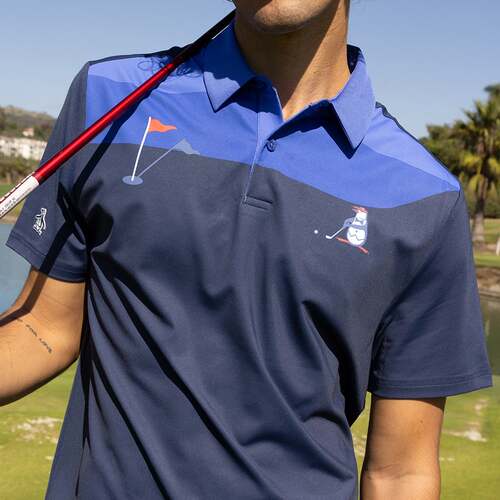 代购Original Penguin Golf Pete ColourBlock高尔夫短袖Polo衫