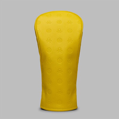 代购GFORE高尔夫球杆套EMBOSSED SKULL & TEES DRIVER HEADCOVER