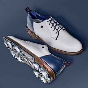 Footjoy高尔夫球鞋男Premiere Series Field LX皮面防水高尔夫鞋