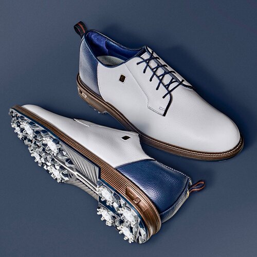 Footjoy高尔夫球鞋男Premiere Series Field LX皮面防水高尔夫鞋