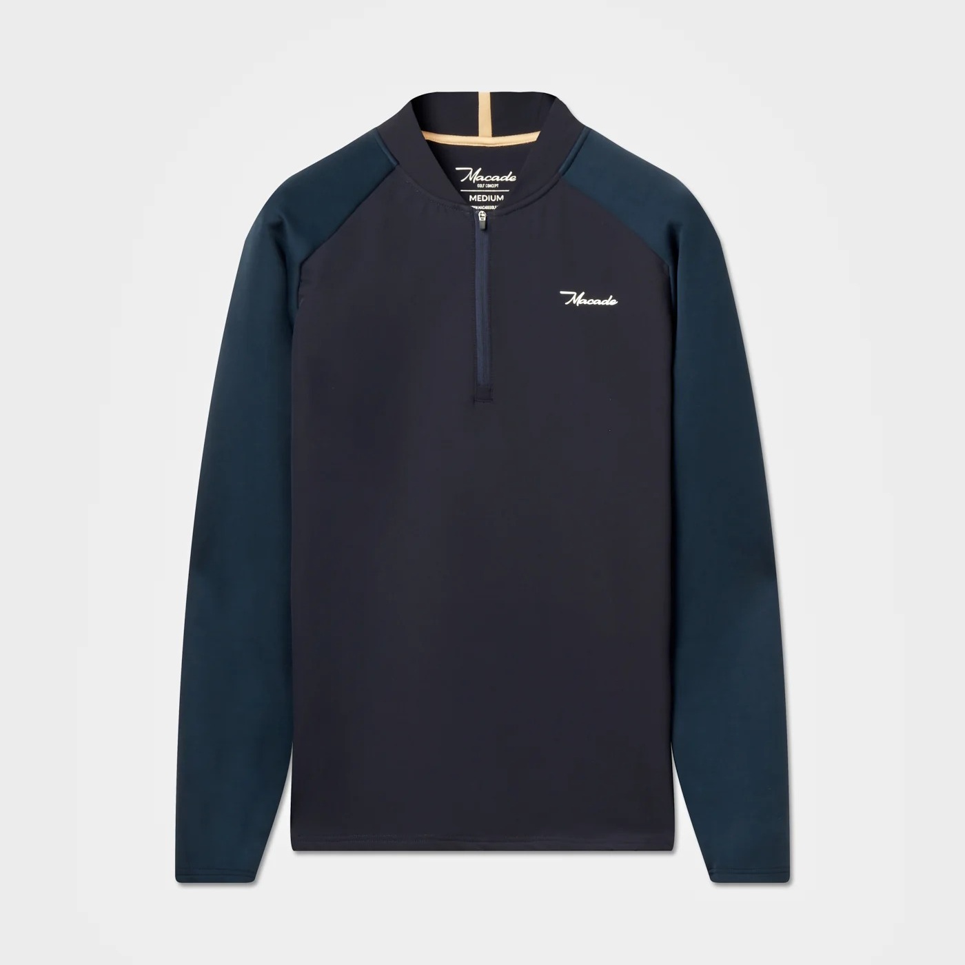 代购代购Macade高尔夫长袖衫男保暖舒适弹力款Hybrid Shield TX