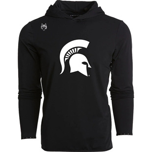 Greyson高尔夫长袖衫男大学联名款Michigan State Golf Hoodie