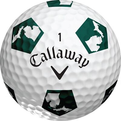 代购Callaway高尔夫球Chrome Soft Truvis Michigan Golf Balls