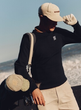 Manors男子新款羊毛高尔夫圆领衫golf Merino Tech Crewneck