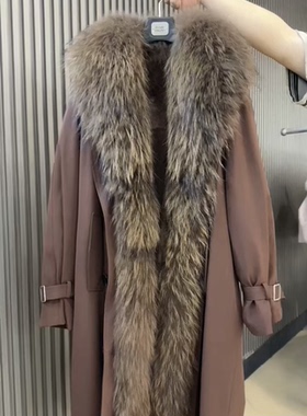 438元            兔毛一体 搭配进口貉子毛  不支持退换介意勿拍