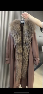 438元 兔毛一体 搭配进口貉子毛 不支持退换介意勿拍