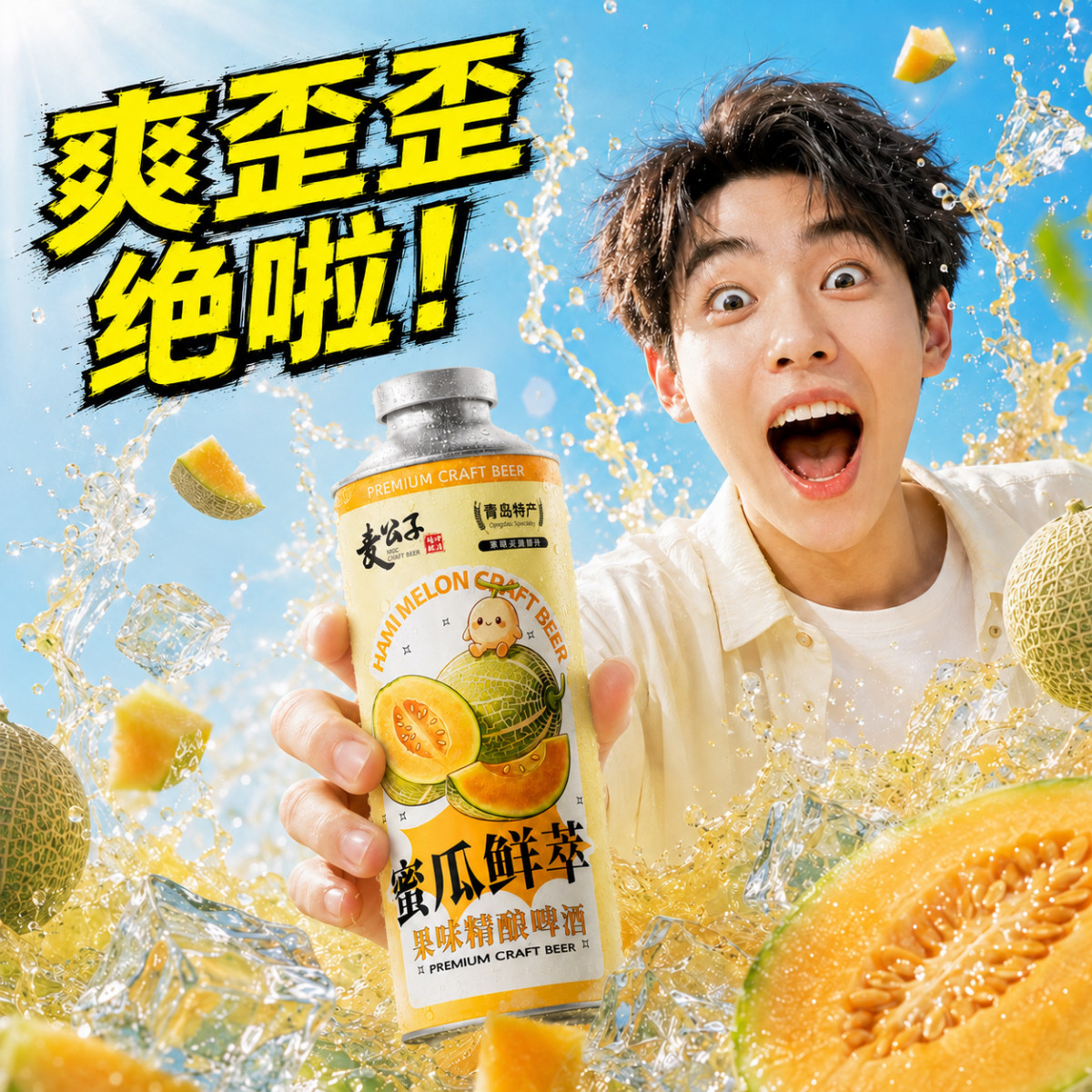青岛特产精酿啤酒礼盒装
