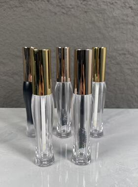 眉毛睫毛精华液空管带刷7.5ml滋养液植物油DIY调配分装便携送漏斗