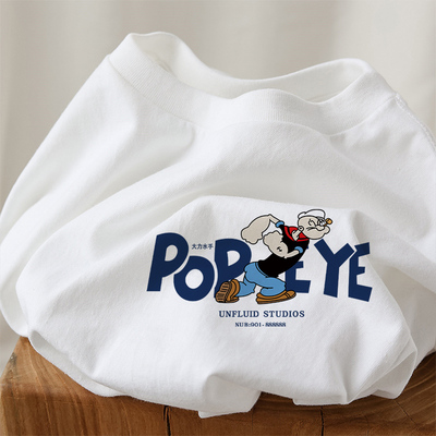 纯棉秋冬季港味复古长袖T恤女