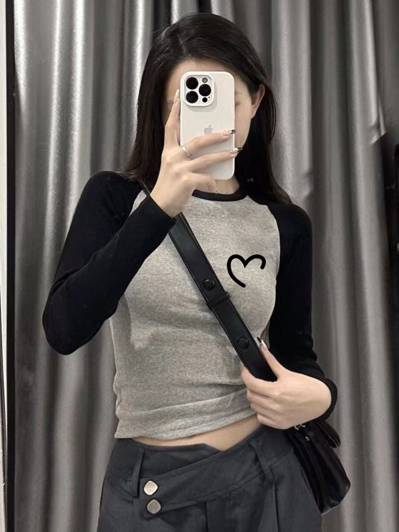 2025年内搭打底衫掐腰设计感上衣