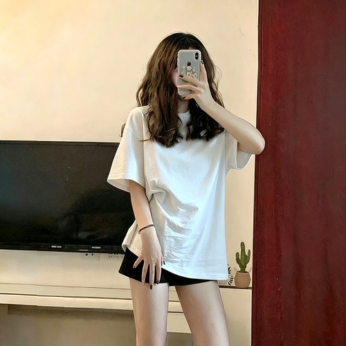 胖mm特大码绝美装纯棉短袖t恤2026超火减龄设计感女夏季宽松上衣