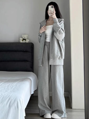 欧货连帽卫衣女2026新款春秋外套