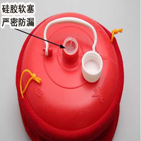 加厚塑料汤婆子注水热水袋充水暖水袋冲水暖手宝塑料暖脚烫壶