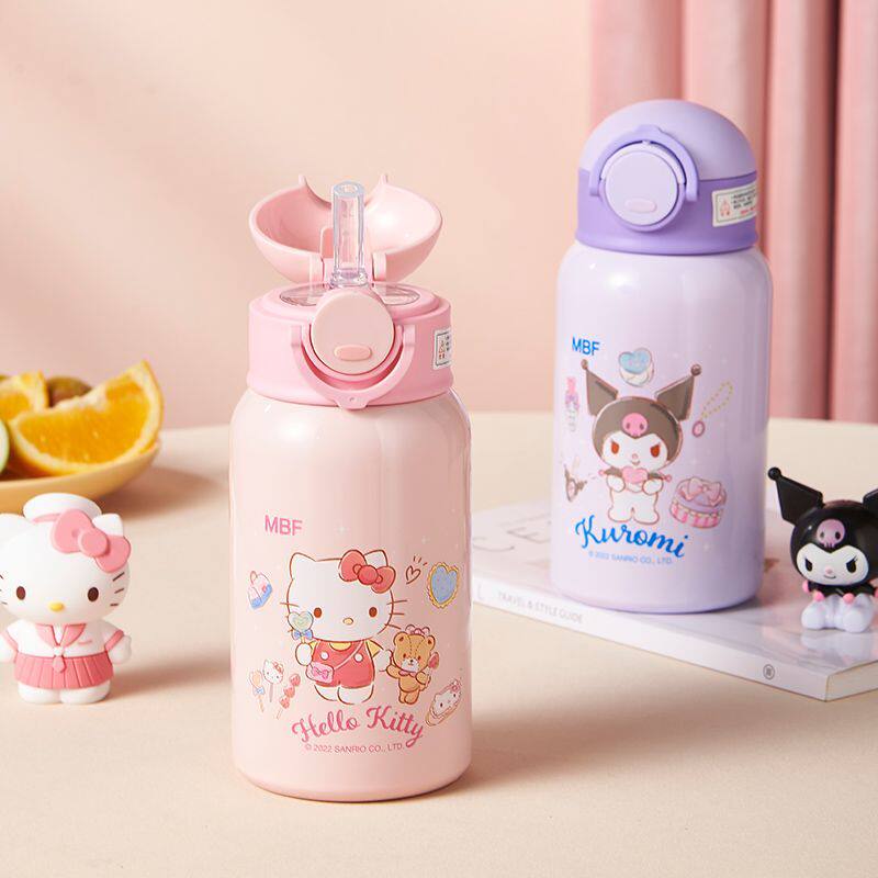 日本hellokitty保温杯2022新款保温杯儿童保温杯hellokitty水杯