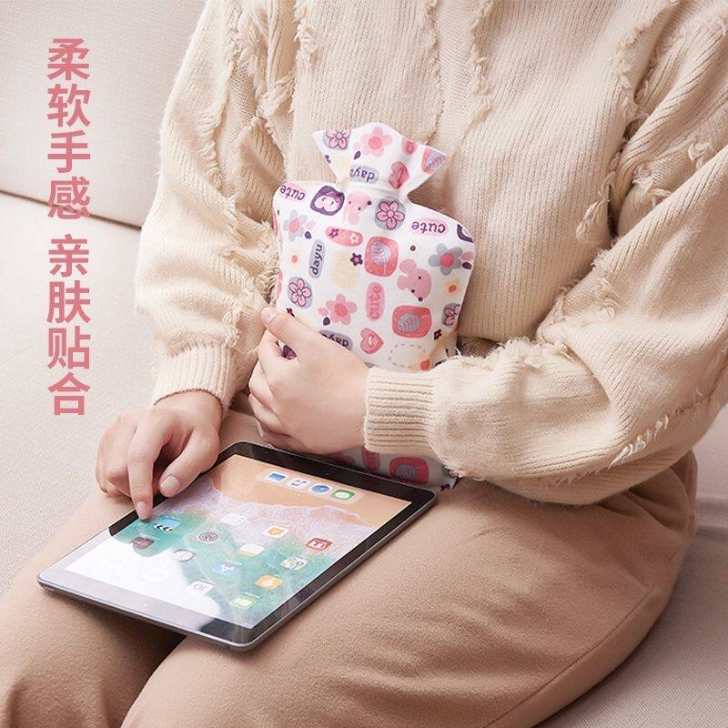 橡胶热水袋注水大号小号灌水冲水暖水袋女迷你随身暖手宝暖脚床上