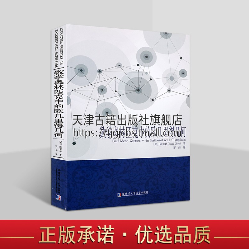 数学奥林匹克中的欧几里得几何(美)陈谊廷著自然科学总论文教几何试题所涉及的一些热点知识方法等哈尔滨工业大学出版社图书