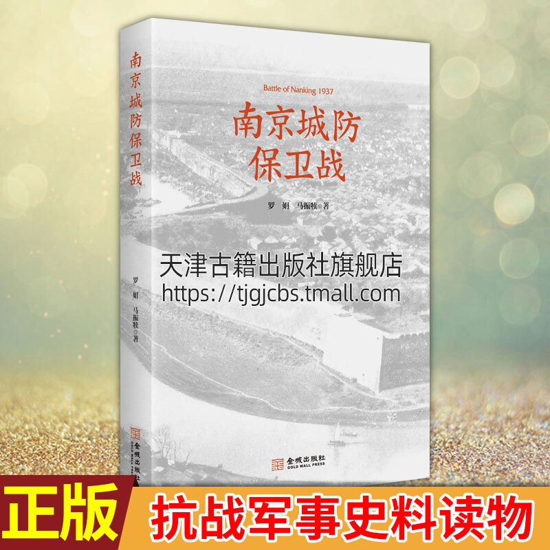 南京城防保卫战 罗娟马振犊著 中国历史抗战史读物悲壮南京保卫战发生