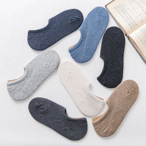 夏季薄款低帮浅口防滑男士袜子