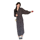 日式碎花连衣裙，女装连衣裙，浙宝220A
